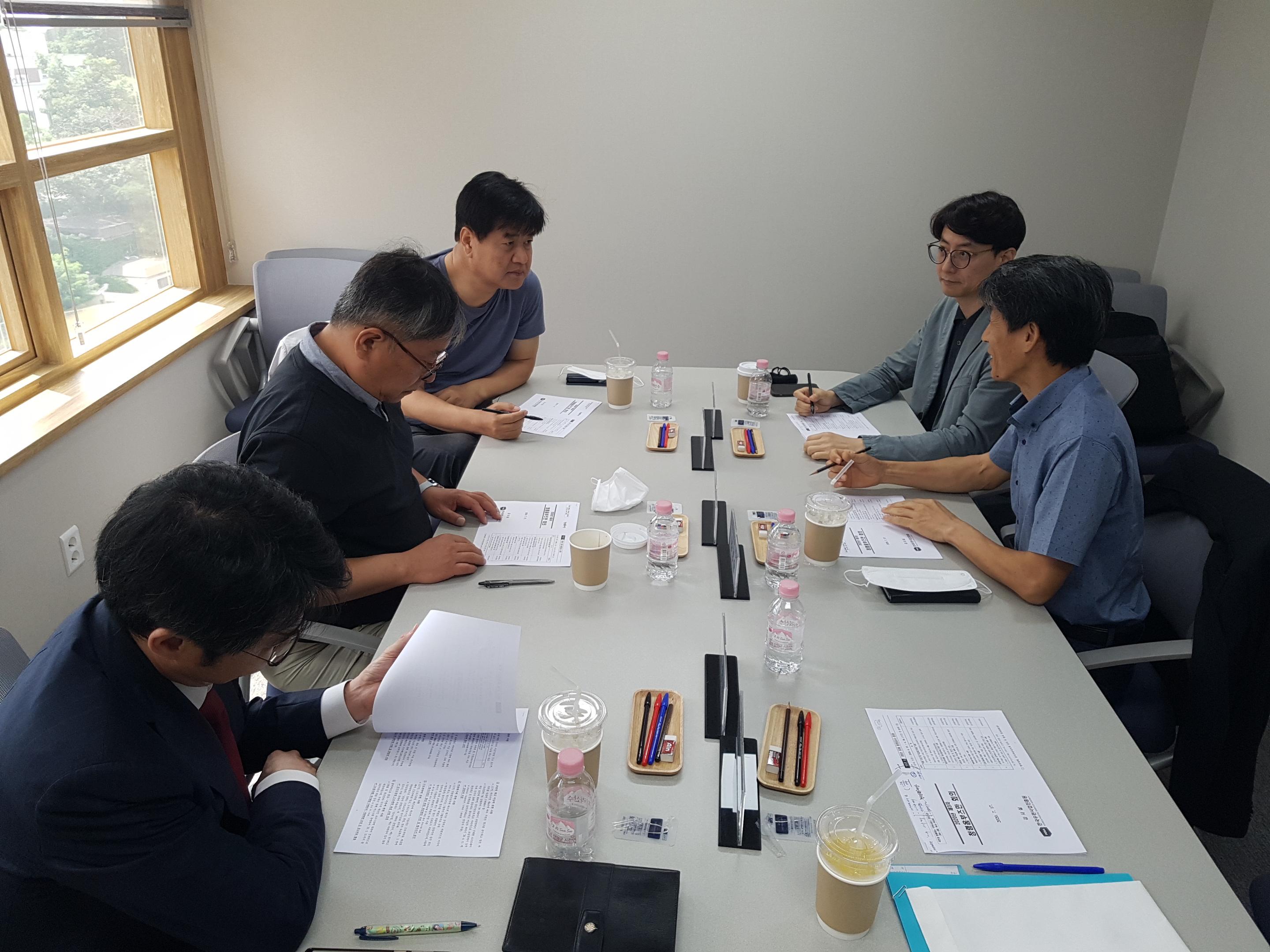 2020년 제3차 옴부즈만 회의 개최의 모습이다.
