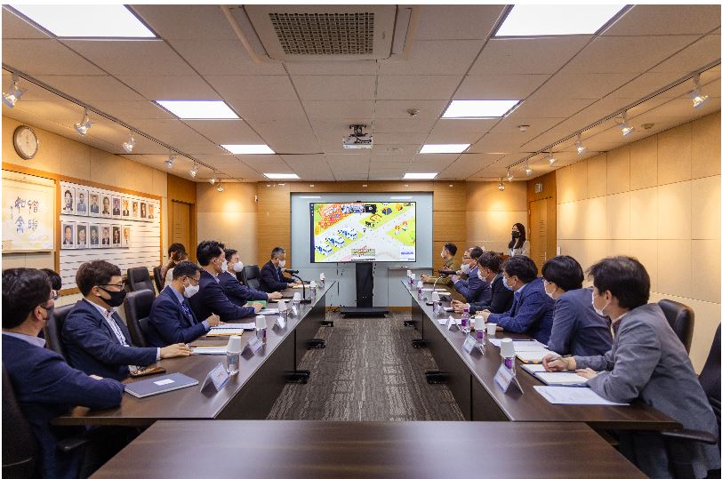 우정사업본부장님 한국우편사업진흥원 영등포 본사 방문사진